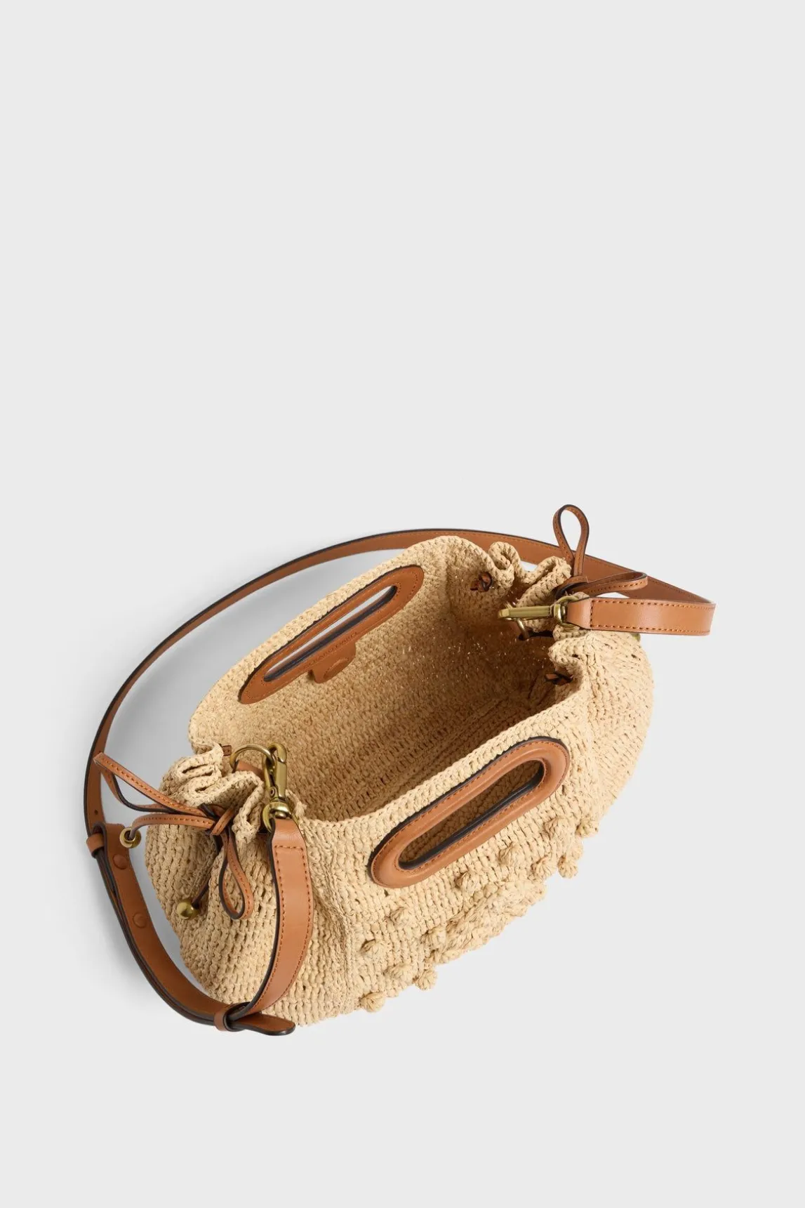 Sac A Main En Raphia Ficelle - Mini Dany