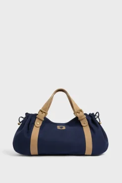 Sac A Main En Toile Marine - 24H
