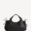 Sac En Cuir De Veau Noir - Le 24H