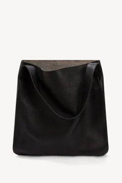 Sac Hobo En Cuir Graine Noir - Lady