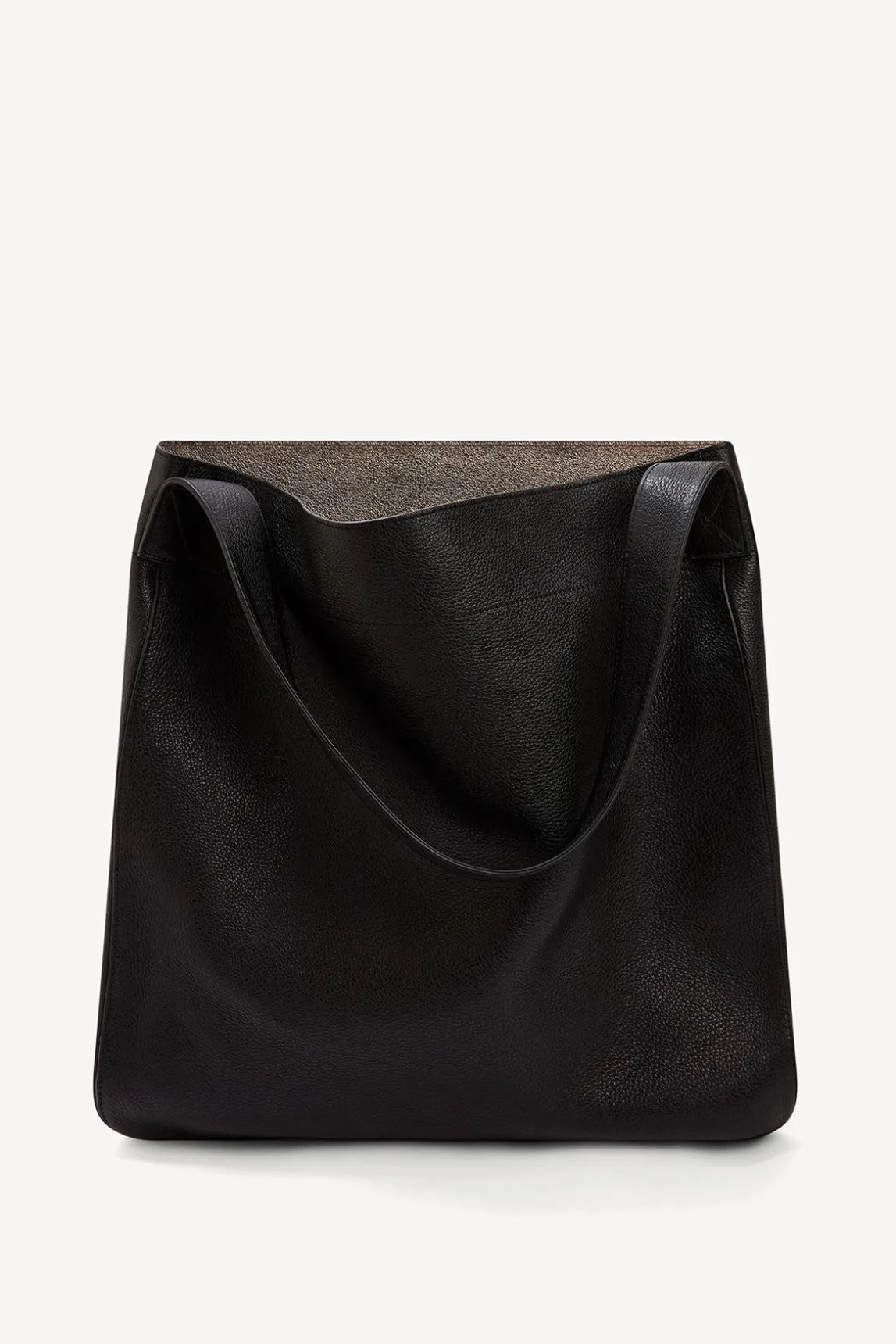 Sac Hobo En Cuir Graine Noir - Lady