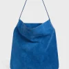 Sac Hobo En Cuir Velours Denim - Lady