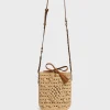 Sac Travers En Raphia Ficelle - Trinity
