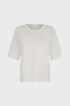 Tshirt Au Dos Boutonne Ecru - Magnolia