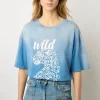 Tshirt Serigraphie Indigo - Malory