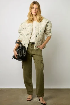 Veste En Boutis Brode Ecru - Babette