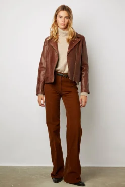 Veste En Cuir - Natsuni